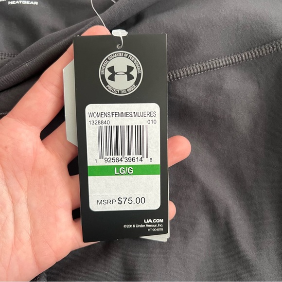 NWT UNDER ARMOUR | HeatGear Fitted Leggings - Picture 7 of 10